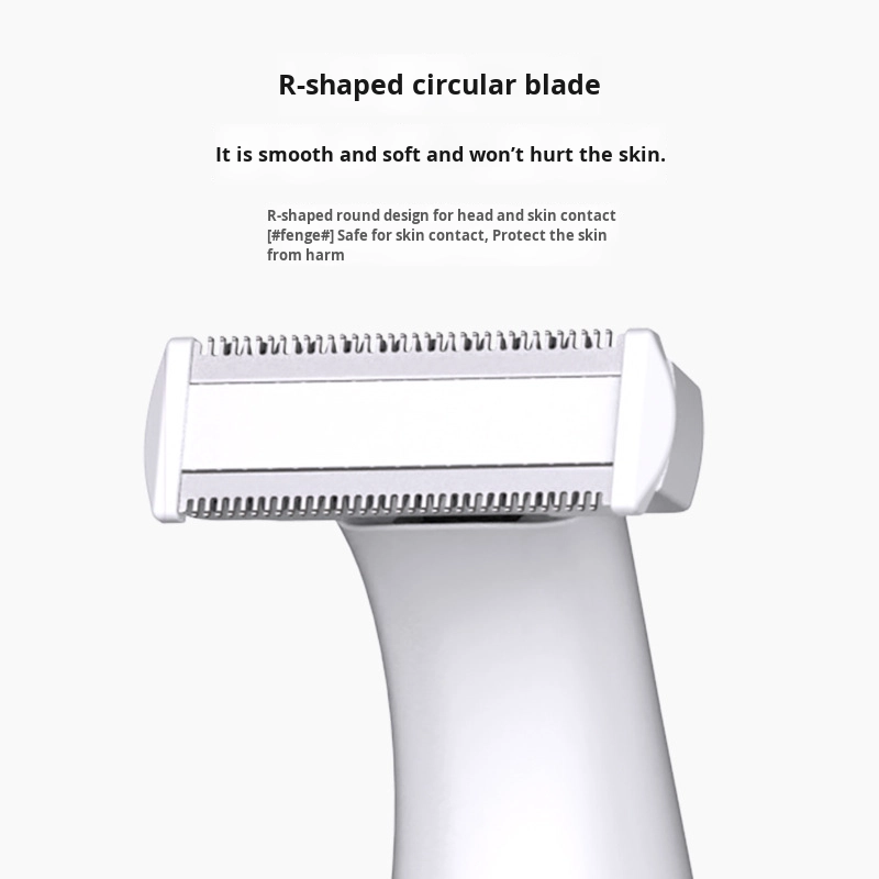 6-in-1 Multifunctional Women's Shaver Epilator Set with 1200mAh Battery Stainless Steel Blade and Free Spare Parts