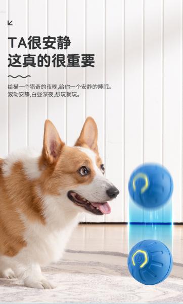 Ultra-Quiet Pet Toy Balls - Perfect for Cats and Dogs