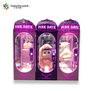 Подгонянная вися машина игрушки куклы ножниц машины крана с лапой призовая