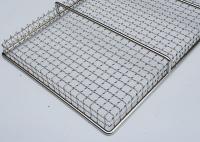 Strong Load bearing Stainless Steel Mesh Tray For Oven 3-15mm Hole Size Durability