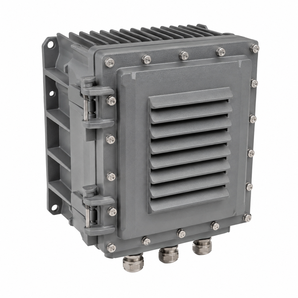 Heat Dissipation IP66 Explosion Proof Electrical Enclosure With Internal Ventilation Structure