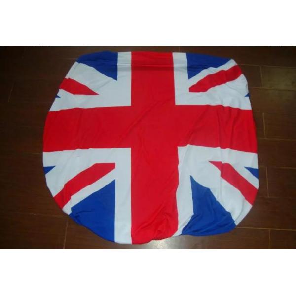 Promotional Car Hood Covers National Digital Sublimated Printting Flag 80*120cm