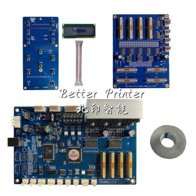 Peças de máquinas de impressão 2 cabeças melhor impressora TX800 kit de cartão de jato de tinta para caixa de telefone de cama plana UV T-shirt impressão de roupas