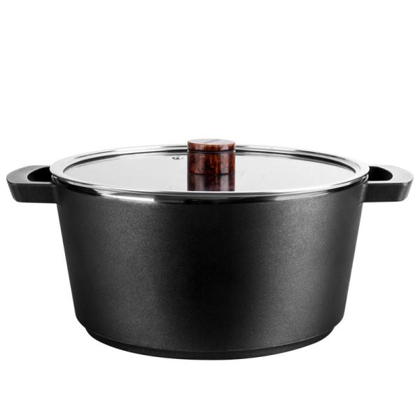 Durable Non Stick Cooking Pot 9 Inch Milk Warmer Pot 12.3cm Height