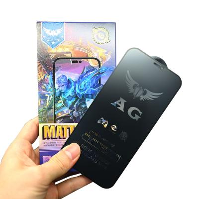 Ag Matte Protector de tela de privacidade do telefone móvel Anti Fall 9D Para Iphone 14 Plus