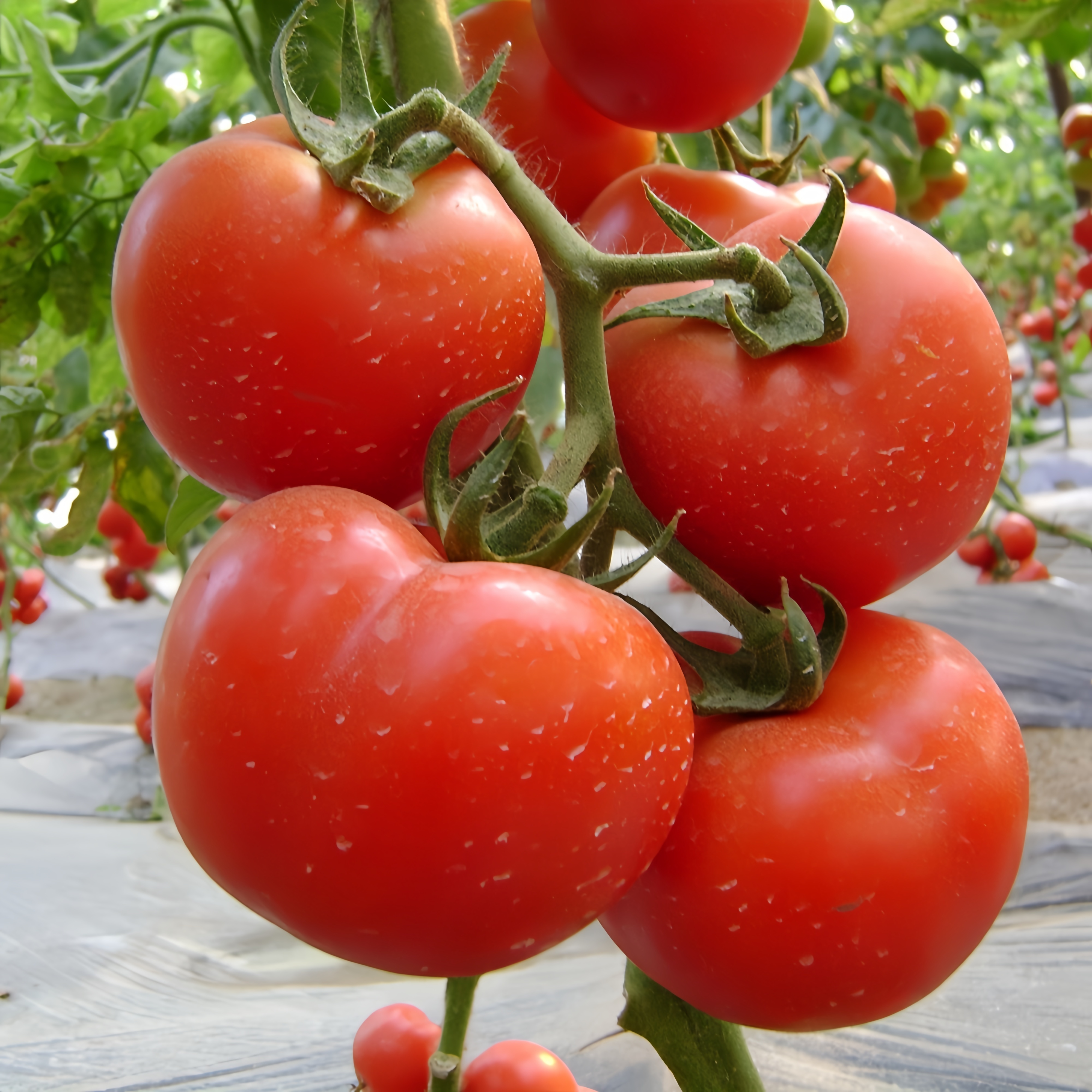 Kaiser Early Maturity F1 Determinate Hybrid Tomato Seeds Round Shape T06