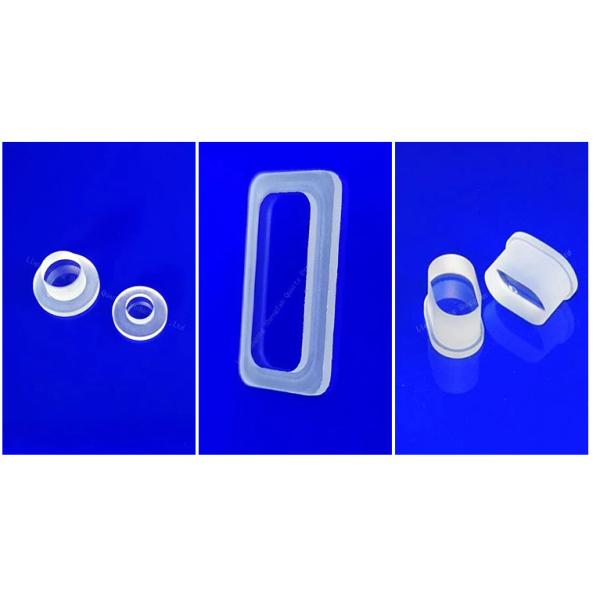 OEM ODM Clear Glass Plates Anti Acid High Light Transmittance Reliable Quartz Sight Glass