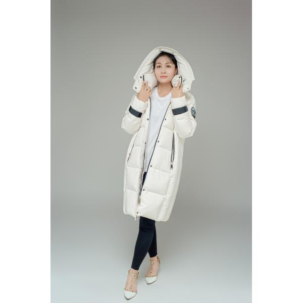 FODARLLOY Women's Hooded Warm Winter Thicken Fleece Lined SS Collection Coats