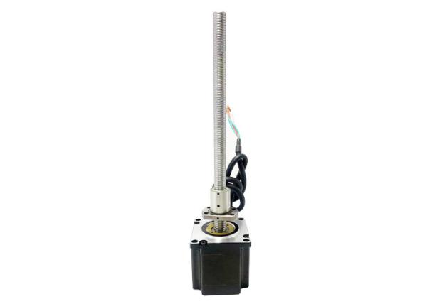 Nema 23 57 mm Motor passo-passo de parafuso de bola híbrido de 1,8° ângulo de passo 4 fios de chumbo para equipamentos médicos de diagnóstico