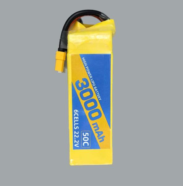 50C 14.8V 3000mAh High-Rate Li-ion Drone Battery Long Flight Time & Extreme Power