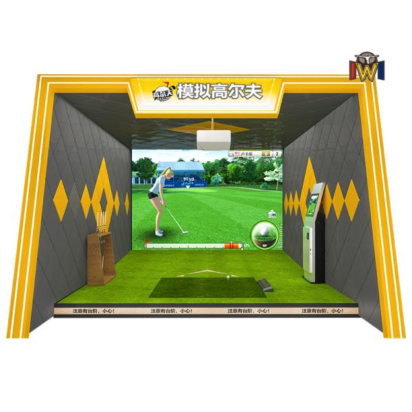 Interactive Indoor Golf Game 