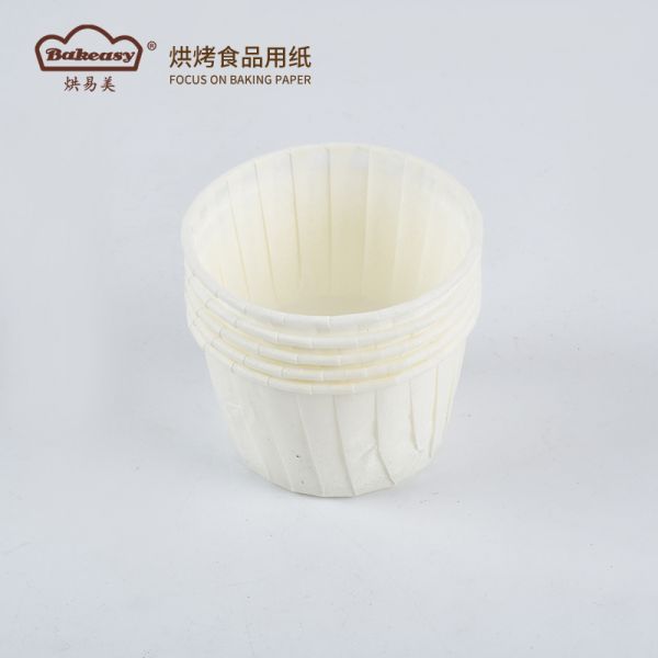 Rolled Rim Muffin Cup for Cupcakes Greaseproof & Disposable Premium Food-Grade Liners