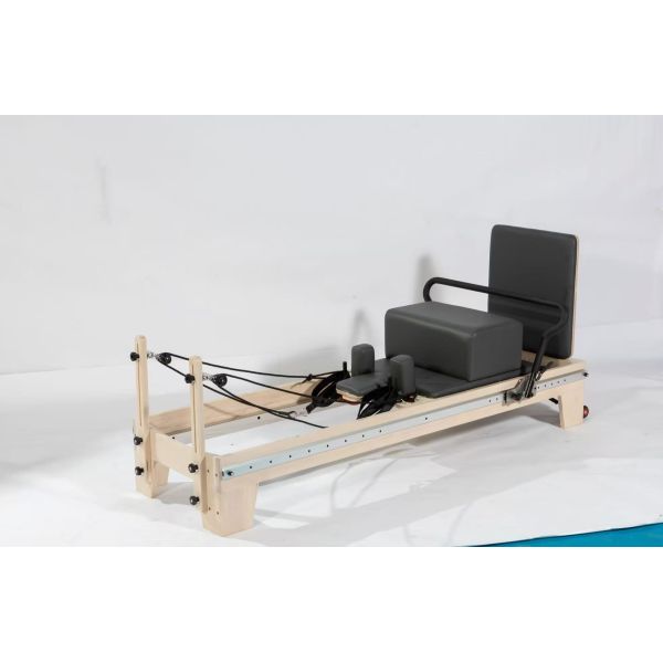Full Track Maple Pilates Reformer U+PL001FW with Precision Alignment System