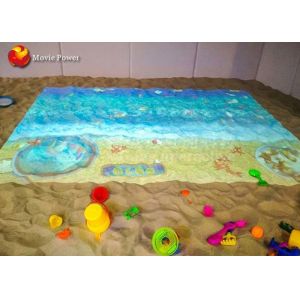 projection interactive de jeu vidéo de l'étang 3D de sable d'hologramme de simulateur de la réalité virtuelle 450W