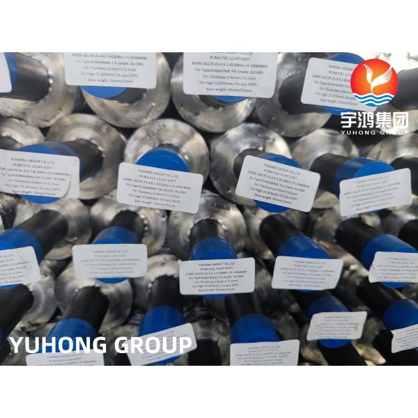 ASTM A179 Embedded Finned Tube with Al1100 Fins for Heat Exchanger&Condenser
