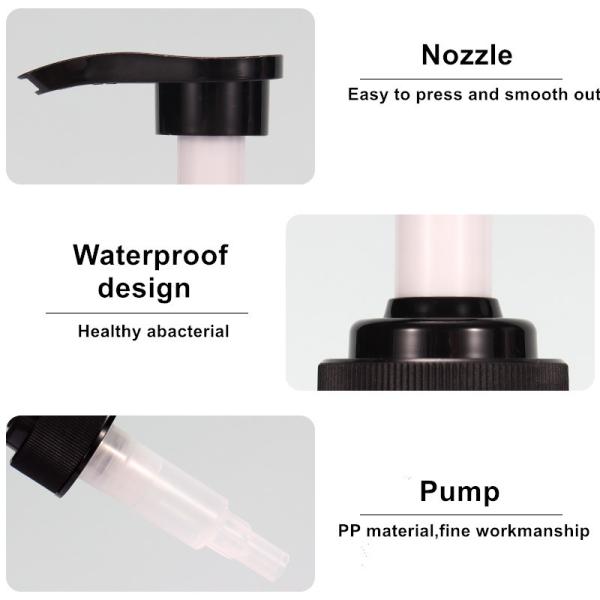24mm 28mm Outer Spring Plastic Lotion Pump Screw Lotion Dispenser Pump Liquid Soap Dispenser Pump