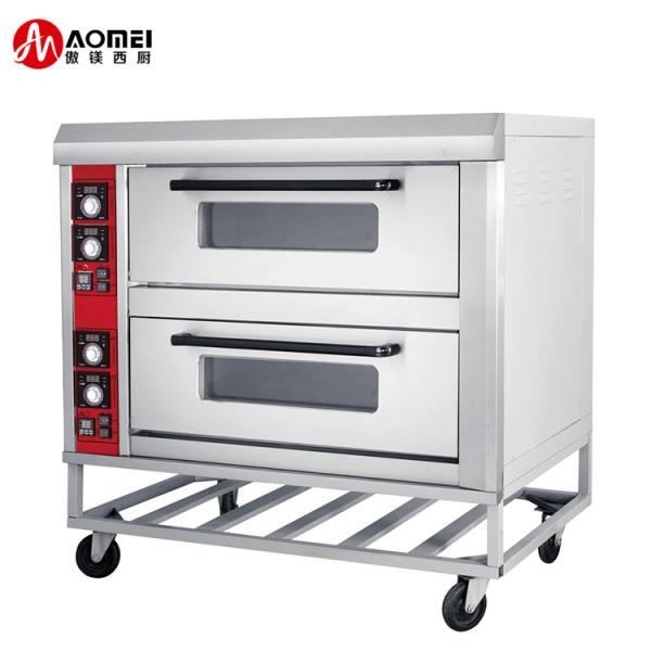 Легкая эксплуатация Нержавеющая сталь Три слоя Электрическая пиццерия Печь Пекарня Машины Преимущество