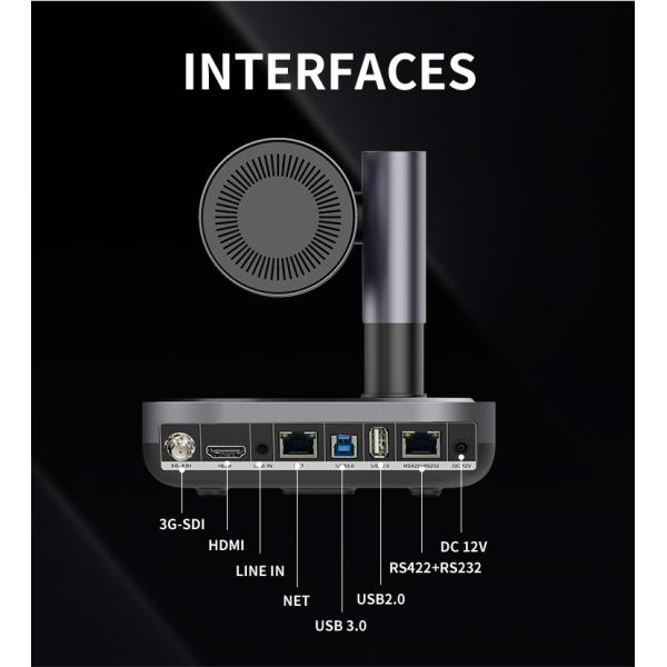 DAIPU PSC-12NK 4k HD Optical Zoom 3G-SDI NDI PTZ Camera for Video Conferencing System