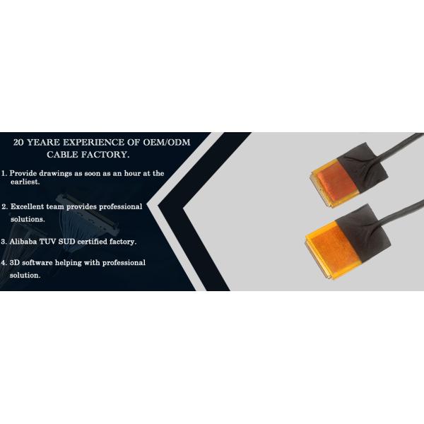 IPE* 60P LVDS EDP кабель 20633-260-01s ISO14001 соединитель дисплея lvds