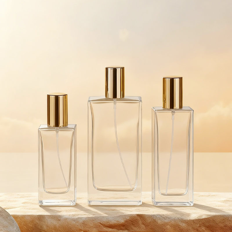 Aluminum Sprayer Vintage Glass Fragrance Bottle Lightweight Classic Look Ideal