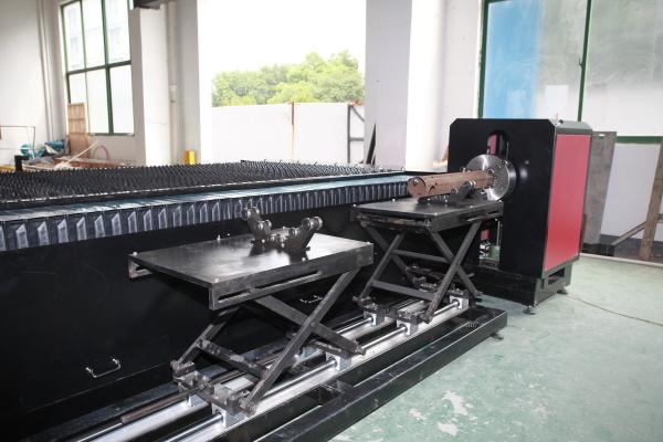 Metal Pipe and Round Tube 650 Watt  YAG Laser Cutting Machine for Metal Structure