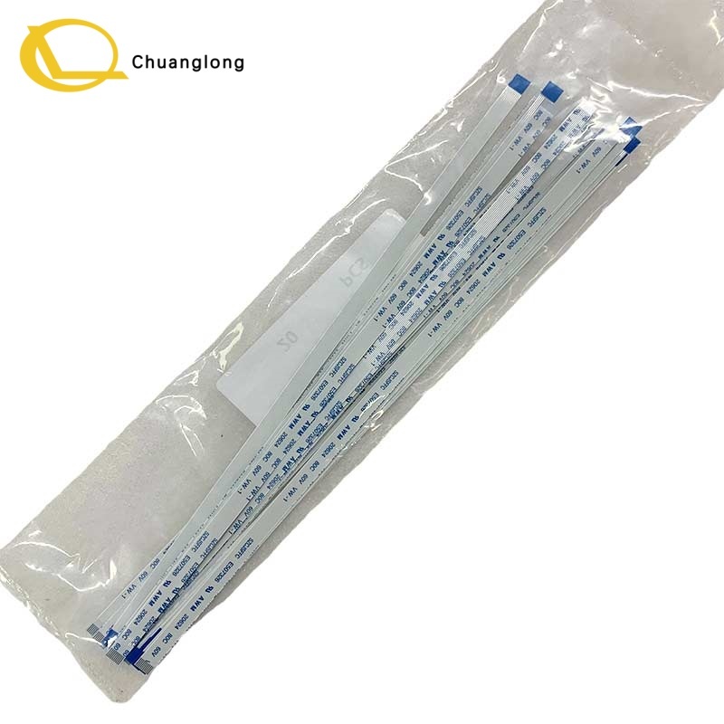 NCR Flex Circuit 10 Track Flat Cable 009-0028643 Harness Wire 6623 66xx ATM CDM CRM Selfserv Kiosk Part 0090028643