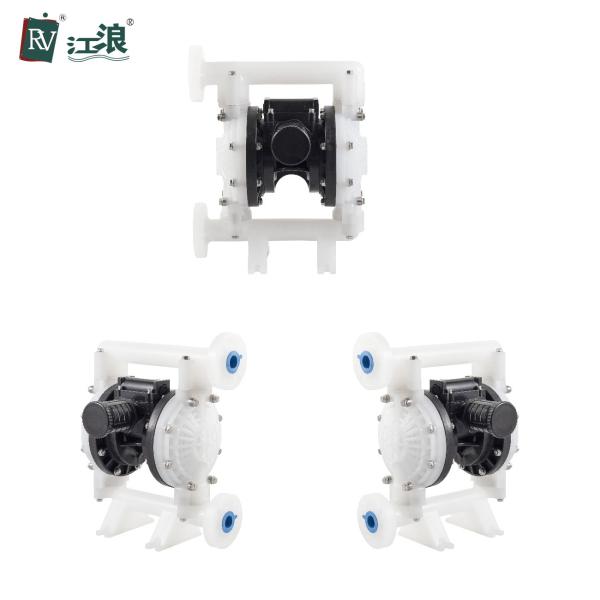 1 Aodd Pump Air Consumption 22.5L/S Pneumatic Diaphragm Pump With PP Center Block