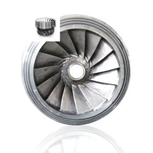 Customized Fixed Welded Blade Angle Hydro Turbine Runner With Surface Treatment