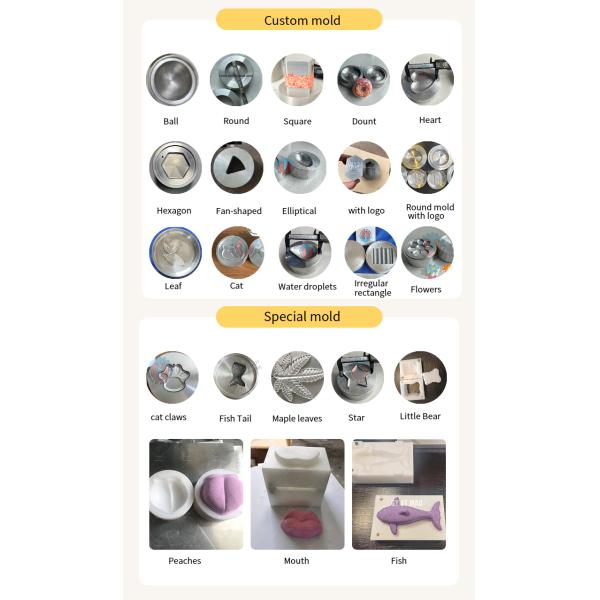 20 кг самодельный ароматный душ ванна бомба солевой пресс с пневматическим управлением