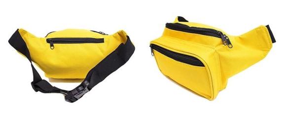 Promotional Stylish Fanny Pack Waterproof 600D Polyester Material Made
