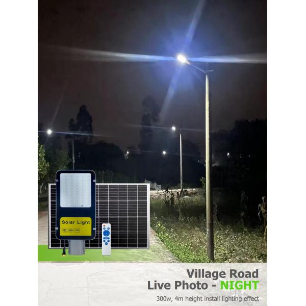 300w 400w 500w Солнечные уличные фонари Популярные Сплит IP65 Для дороги / сада