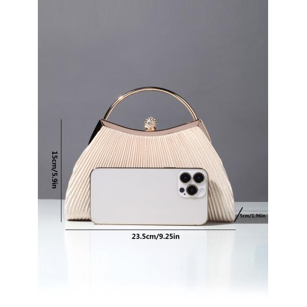 EUROPA Y LOS EEUU RETRO COLOR sólido anillo de mano recubierto moda cerradura cerrada bolsa de comedor cadena bolsa de cuerpo cruzado