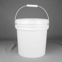 produto comestível 20L cubetas plásticas de 5 galões com o balde plástico do punho e da tampa