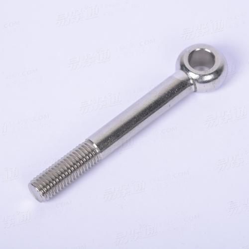 DIN444 M8x40 Eye Bolt Round Head Screw Carbon Stainless Steel for Machinery Applications
