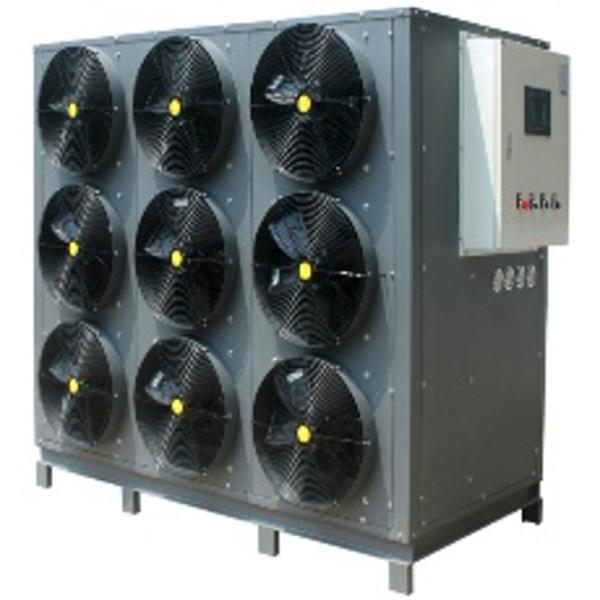 Closed loop Dehumidification heat pump dryer ,50kW, 45 liter per hour dehumidifi