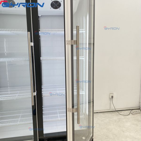 CE UL 3 Door Commercial Refrigerator For Supermarket And Convenience Store