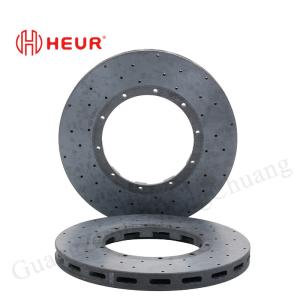 HEUR Front Set Brake Ceramic Carbon Disc (Modification) 390*75*34mm For Toyota