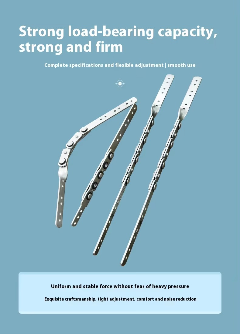 Adjustable Angle Sofa Headrest Hinge 180° Bending Hinge Multi-functional Furniture Hardware Accessory