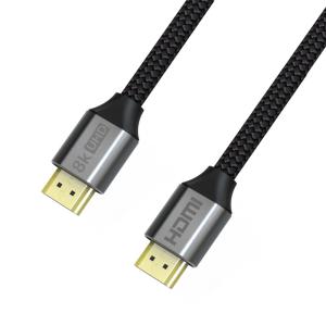 6,5 pés trançaram o homem ultra de alta velocidade do cabo 48gbps de 8k@60hz