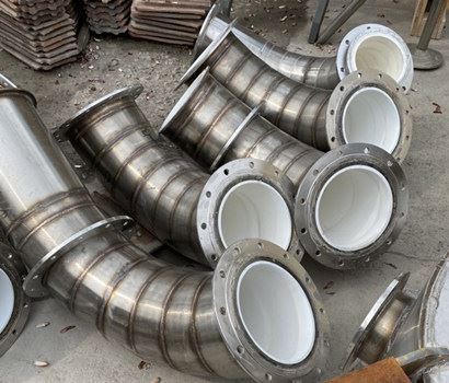 Алюминиевая керамическая прокладка трубы локти 88-96,5 мош Высокая механическая прочность