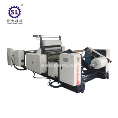 Roll to Roll Plastic Film Embossing Machine for PVC PE and Aluminum Foil