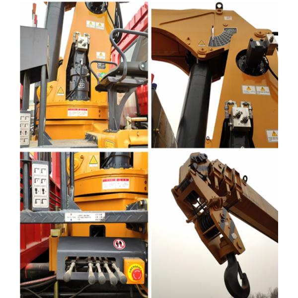 Высокопроизводительный SHACMAN SINOTRUK 4x2 6x4 6 тонн Строительный телескопический грузовик с бумом