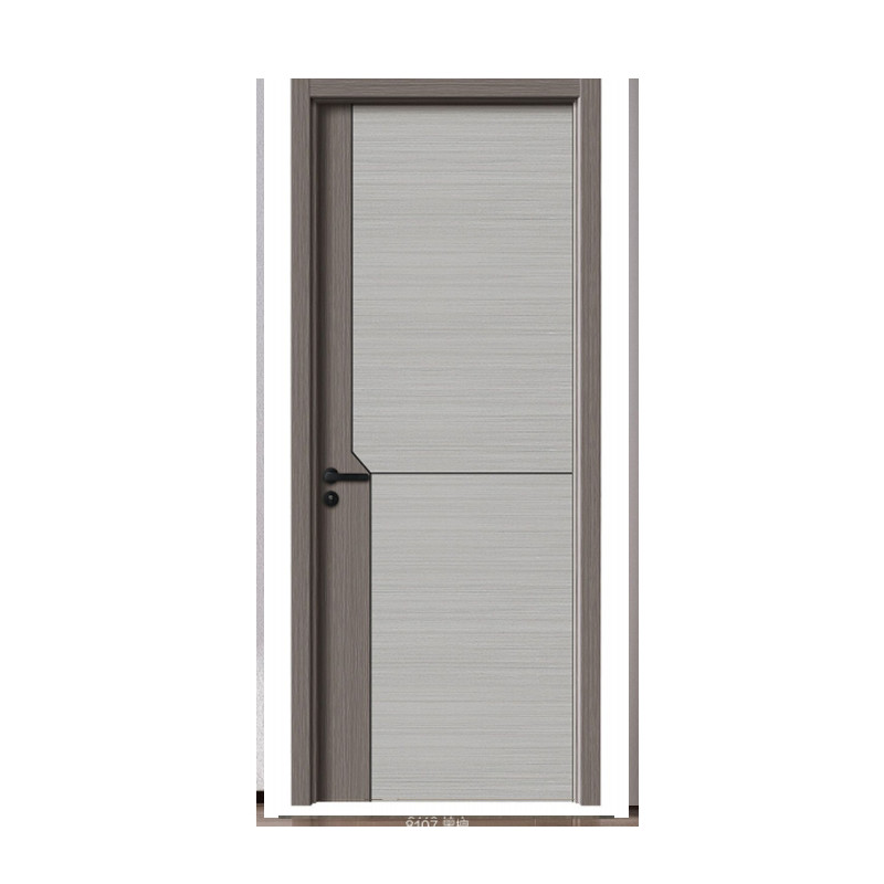 Luxury Design Wooden Main Gate Double Door Design Wooden Door with Automatic Door Operators Handle and Smart Locks