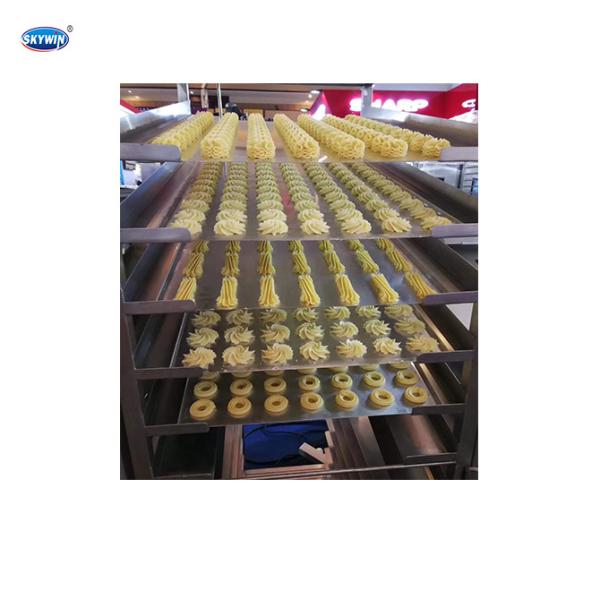 100-150 Kg/H Wire Cut And Deposit Cookie Making Machine