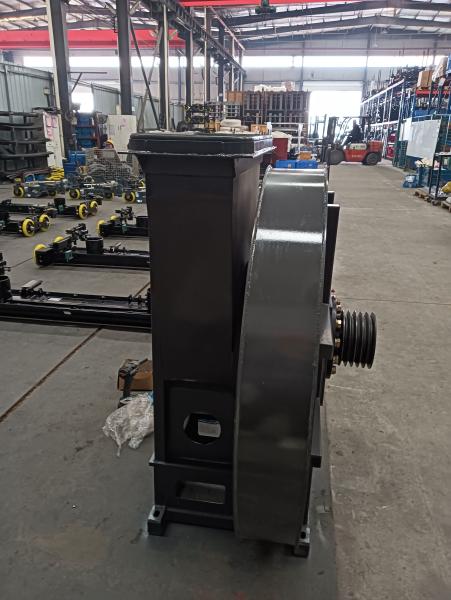 Black Gray Centrifugal Blower Fan Noise Reduction Smooth Operation Road Sweeper Spares