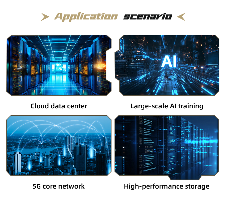 Bluefield-3 DPU Data Processing Unit 400Gb/S Data Center Accelerator Card With 16 Core ARM CPU