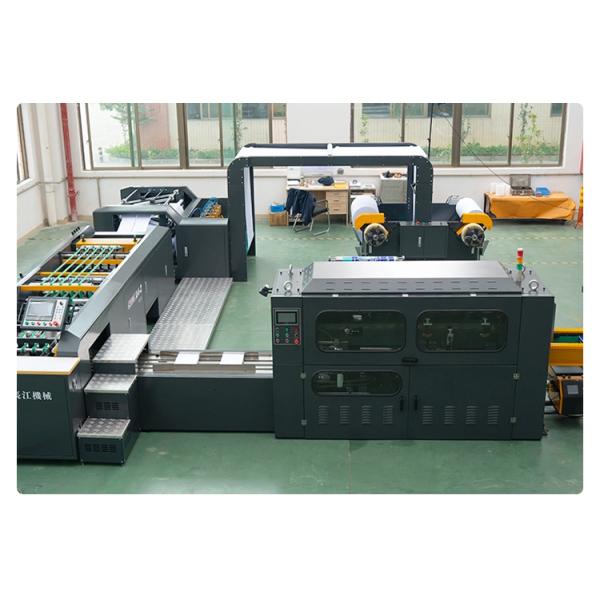 Petite chaîne de production A4 CHM A4 - 2 rouleaux, machine de coupe et d'emballage à 4 poches
