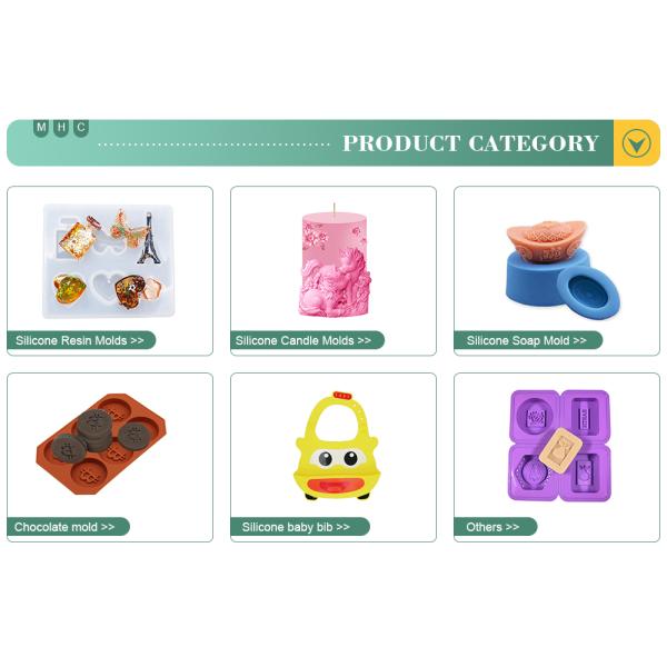 Подгонянные полостей прессформы торта силикона Handmade 6 миражируют форму для выпечки