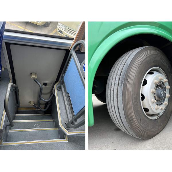 LHD Used Electric Bus 200kw Power 48 Seats Tourist Bus Second Hand