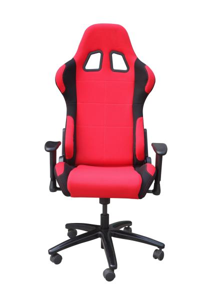 Comfy Colorful Leather Adjustable Office Chair With Spray Painting Feet SGS